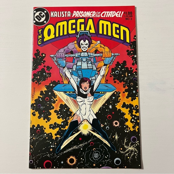DC Comics The Omega Men #3 Jun 1983 LOBO 1st App Newsstand Bronze Age NM